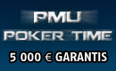 promo pmu poker time