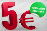 winamax 5€ offerts